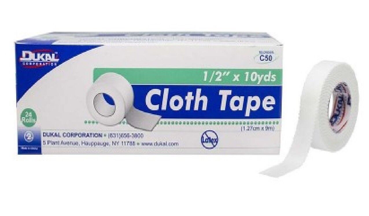 Dukal Cloth Tape Non-Sterile 1″ x 10 yds #C110