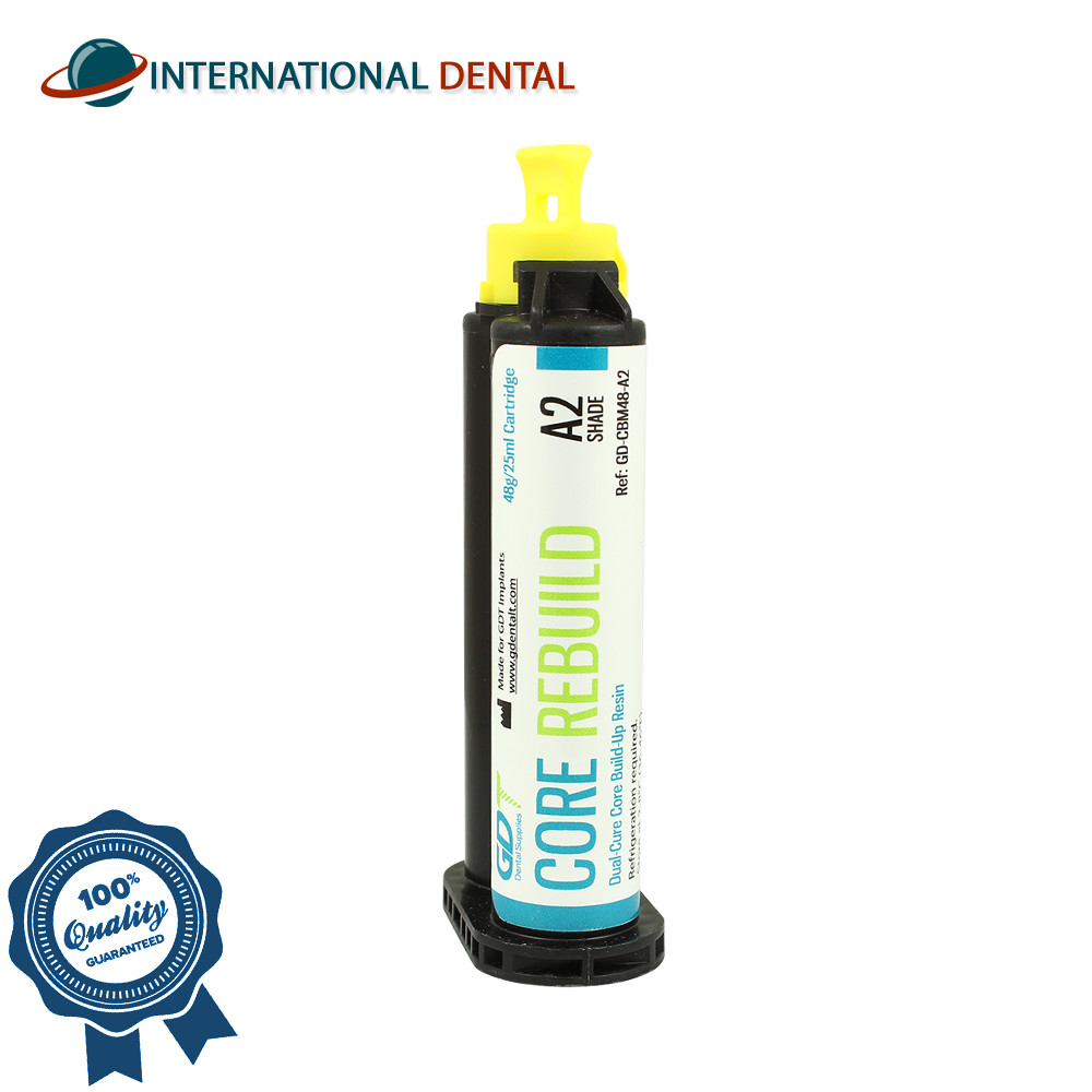 GDT Supplies Core Rebuild A2 Resin Dual-Cure Composite Material Cartridge 48g