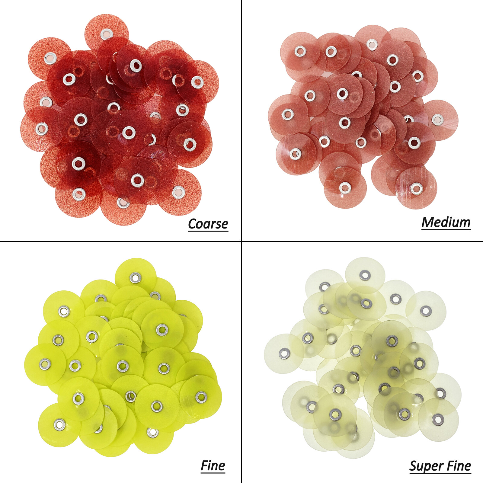 Dental Composite Finishing Polishing Discs SOFLEX 16mm / Mandrel