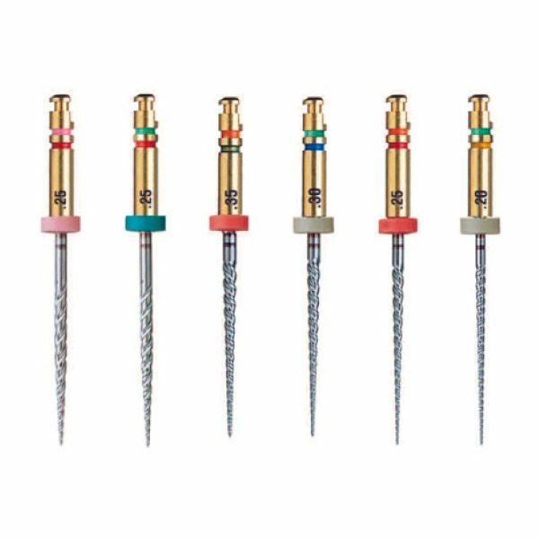 Kerr 825-4021 K3 Rotary Files #15 – 40, 21 mm, .04 Nickel-Titanium 6 PK