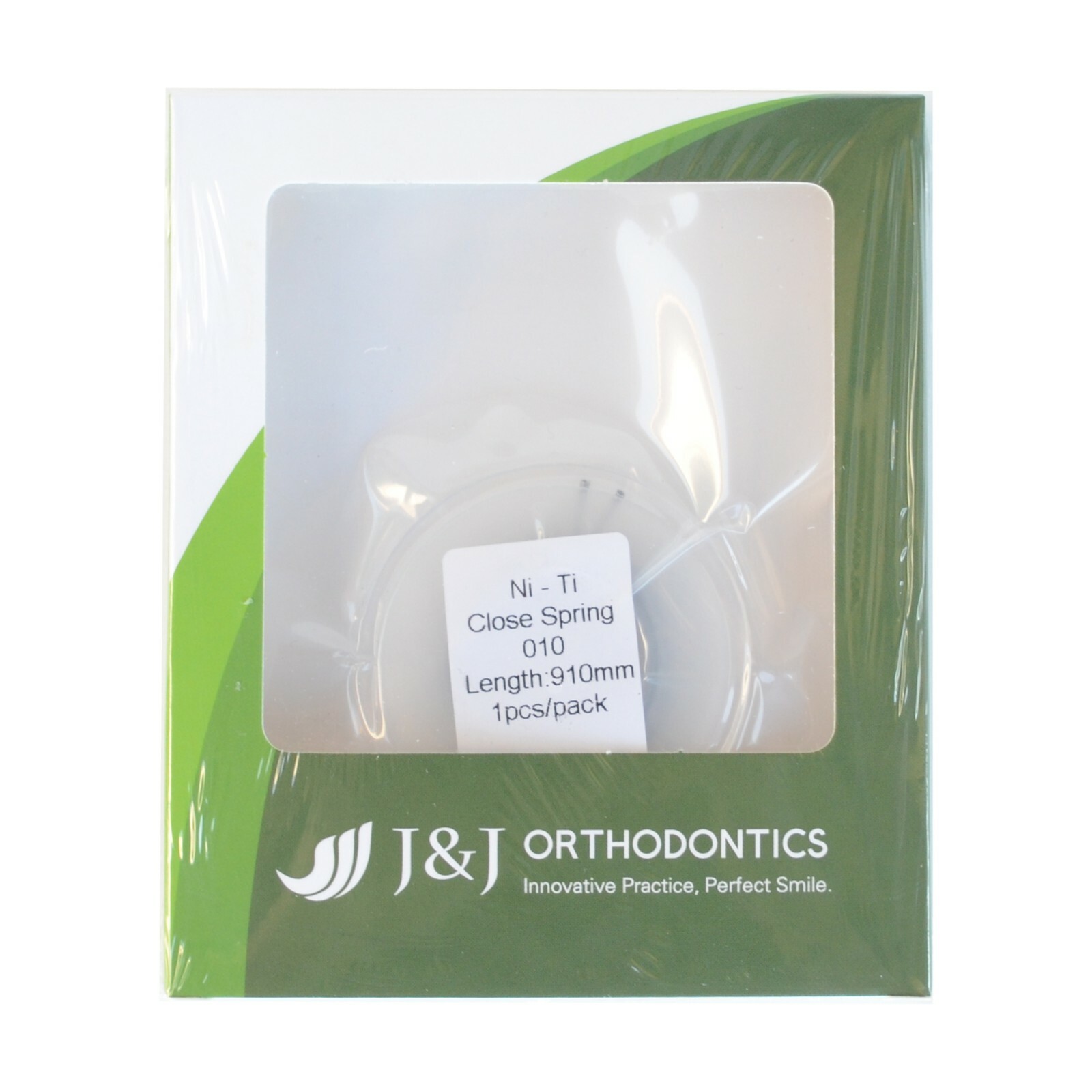 J&J Ortho™ Dental Orthodontic NiTi Closed Coil Spring Spool Roll 3′