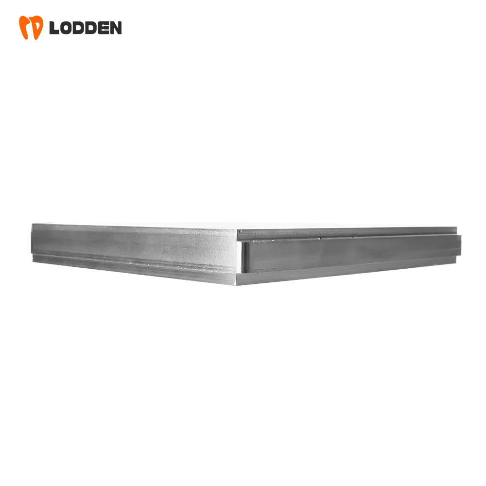 Dental Lab Alloy Titanium Metal Disc Blocks Square Plate 98mm TA2GR2/TC4GR5