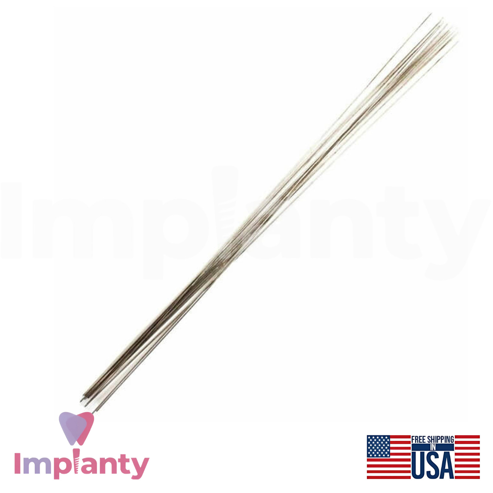 Morelli Universal Silver & Stainless Steel Dental Soldering Wire Sticks 10pcs