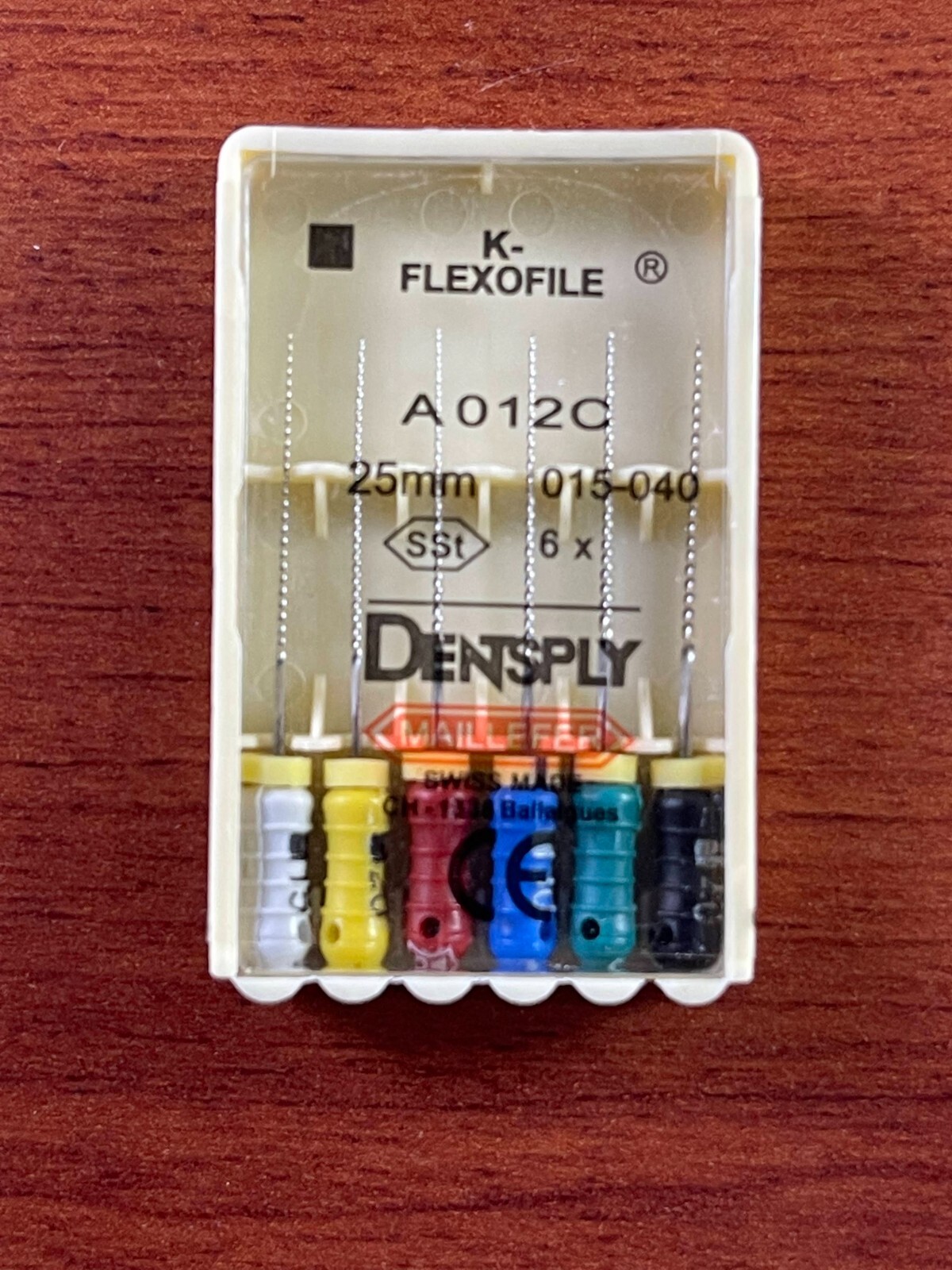 Dentsply Maillefer K-Flexo SS file Endodontic 21,25,31mm 1800 files/pk (300 Box)