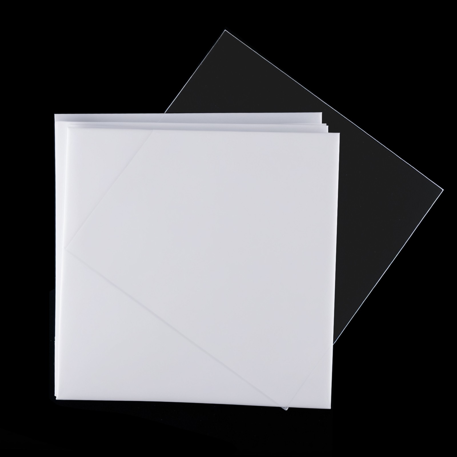 Dental Lab Square Vacuum Forming Splint Sheet 1.5mm Hard Thermoforming Material