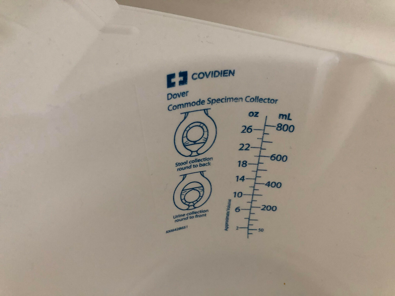 Covidien Dover Commode Specimen Collector *Pack of 2*