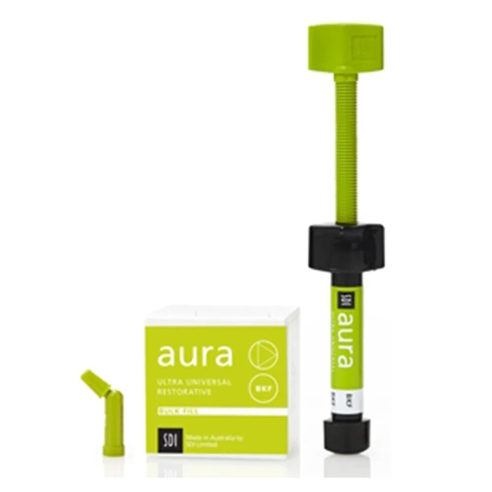 SDI Aura Bulk Fill Light Cured Radiopaque High Strength Composite 4gm (Free Ship