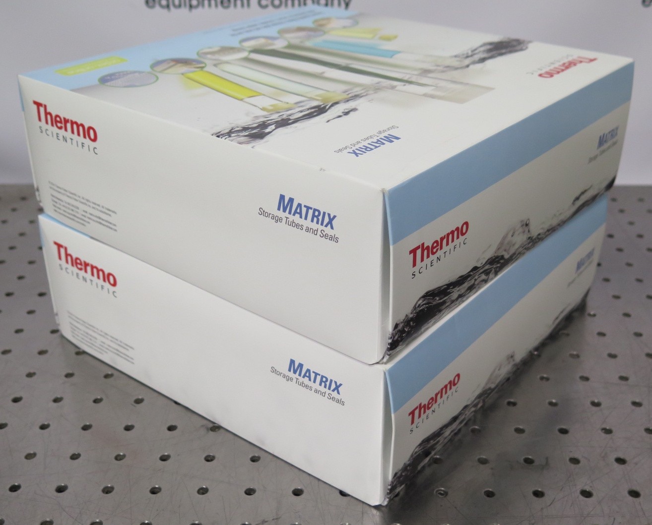 R202595 (2) Thermo Scientific Matrix BC Empty Latch Racks 0.75mL Tubes BC30655
