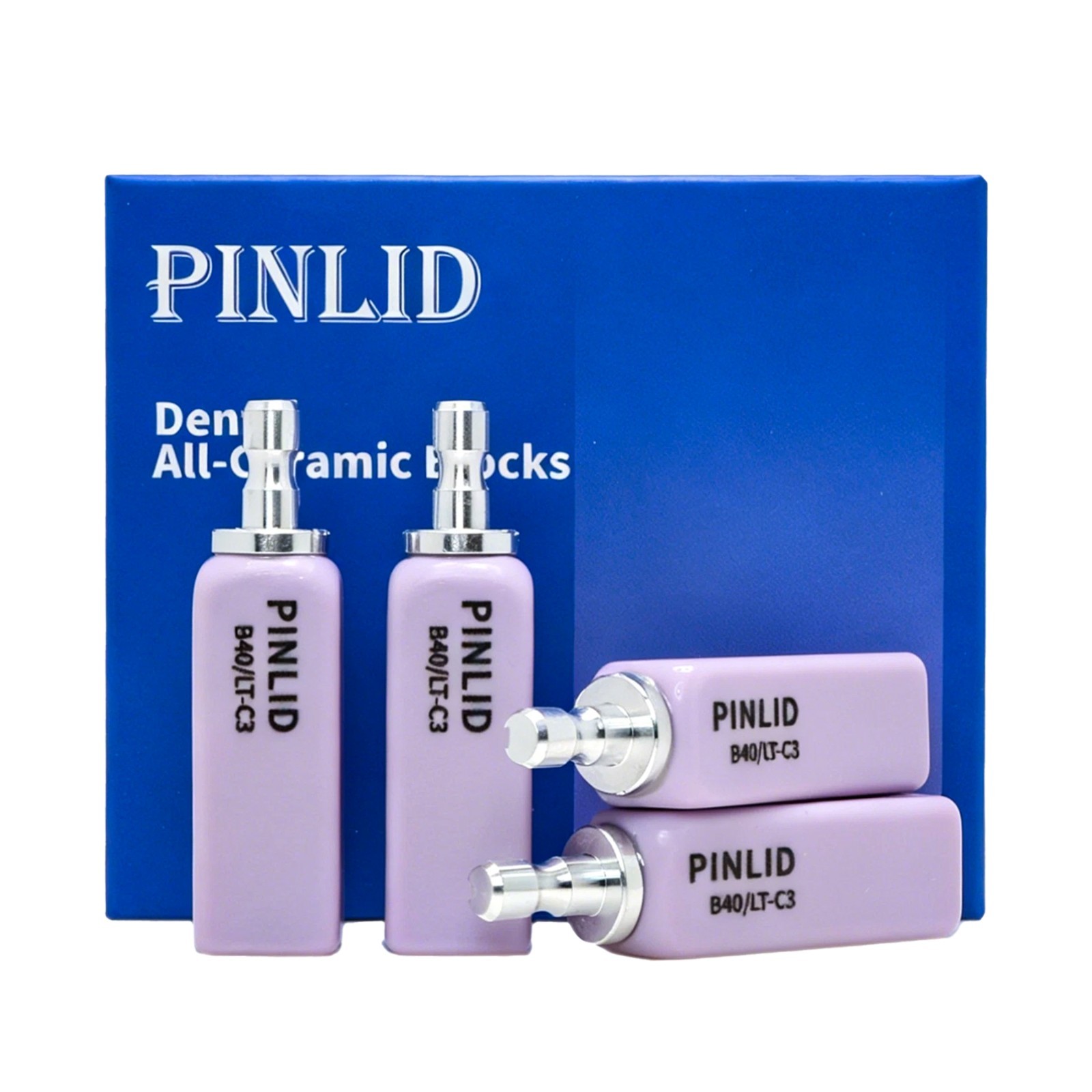 B40 Dental Emax Ceramic Blocks Lithium Disilicate Block CAD/CAM CEREC 4pcs/box