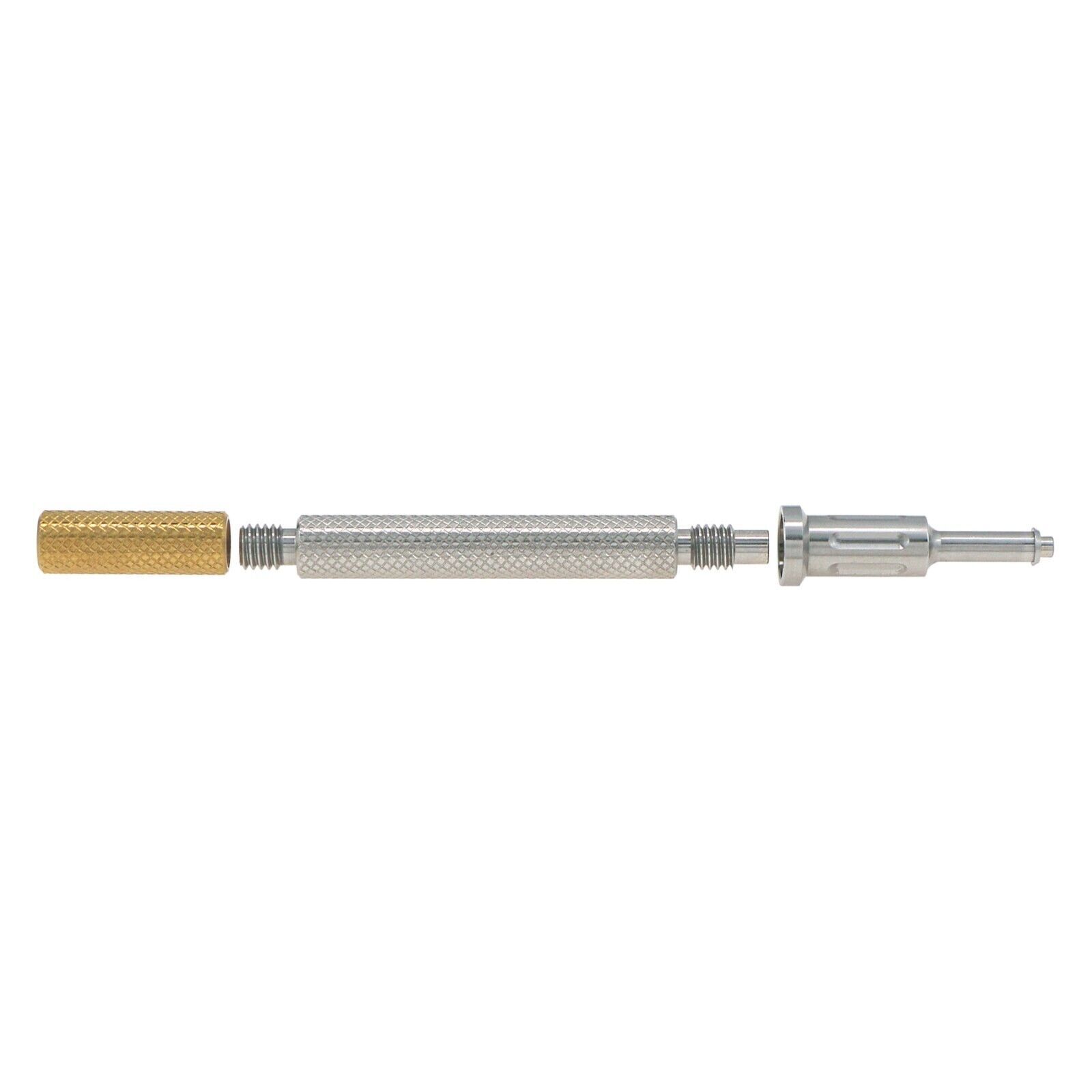 US Universal Dental Core Tool 3 in 1 for Remove Insert Caps Metal Handle Tools