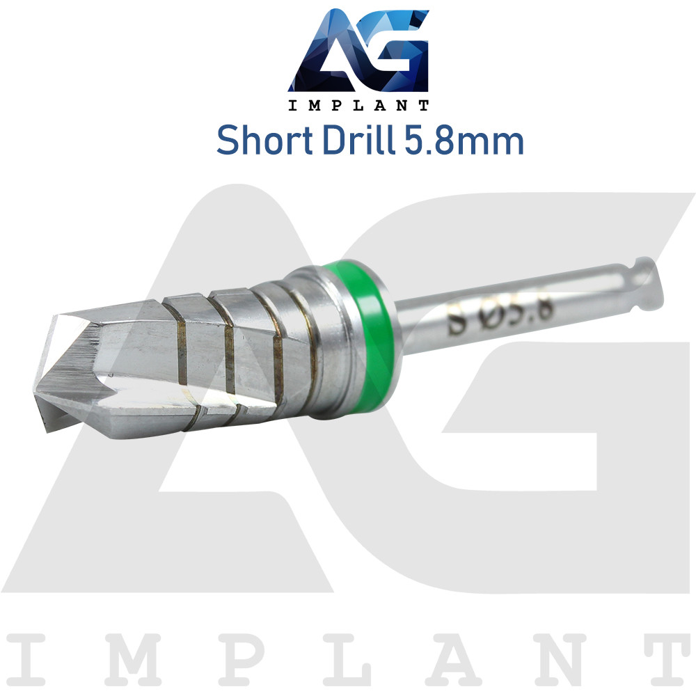 Short Drills 2.0mm~5.8mm External Irrigation Sur gical Tool Dental