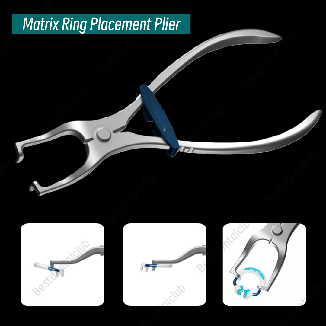Dental Matrix Bands Ring Sectional Matrice Clamp Wedges Fit Garrison Palodent V3