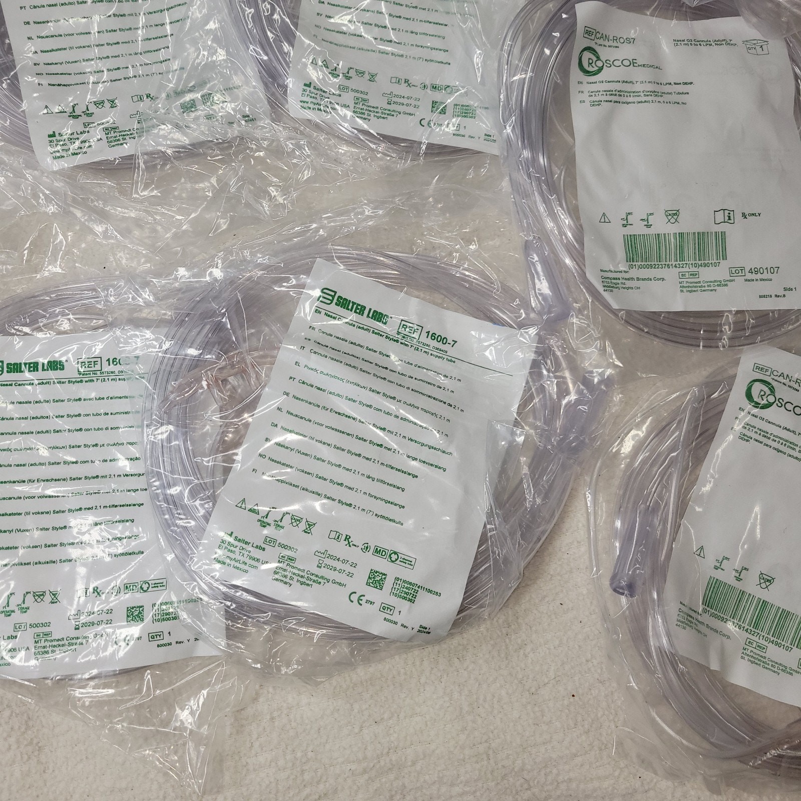 Cannula Lot of 44 Home Medical Oxygen Medicine Cannulas