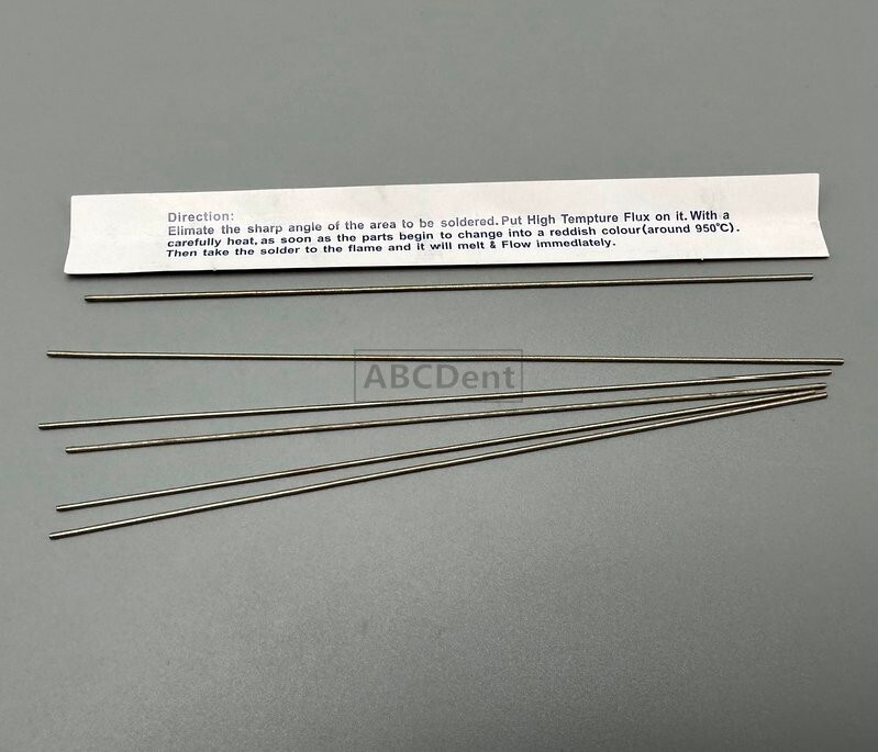 Dental Solder Welding Rod nichrome PFM Soldering Dentist laboratory materials