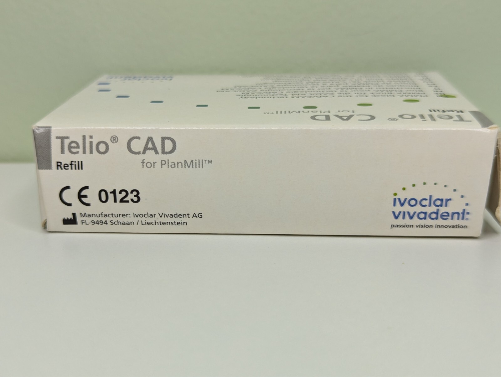 Telio CAD Planmill LT A1/B55 Ivoclar 1 Piece Open Box