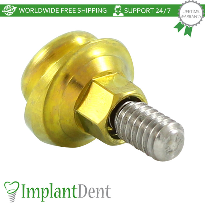 1x Dental Angulated 18° Loc In Attachment Standard Set Int Hex System 2.42mm