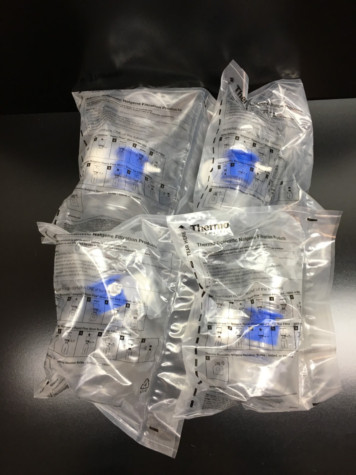 Thermo Scientific Nalgene REF 565-0020 150mL Rapid Flow 0.2um 50mm Lot 4 Units