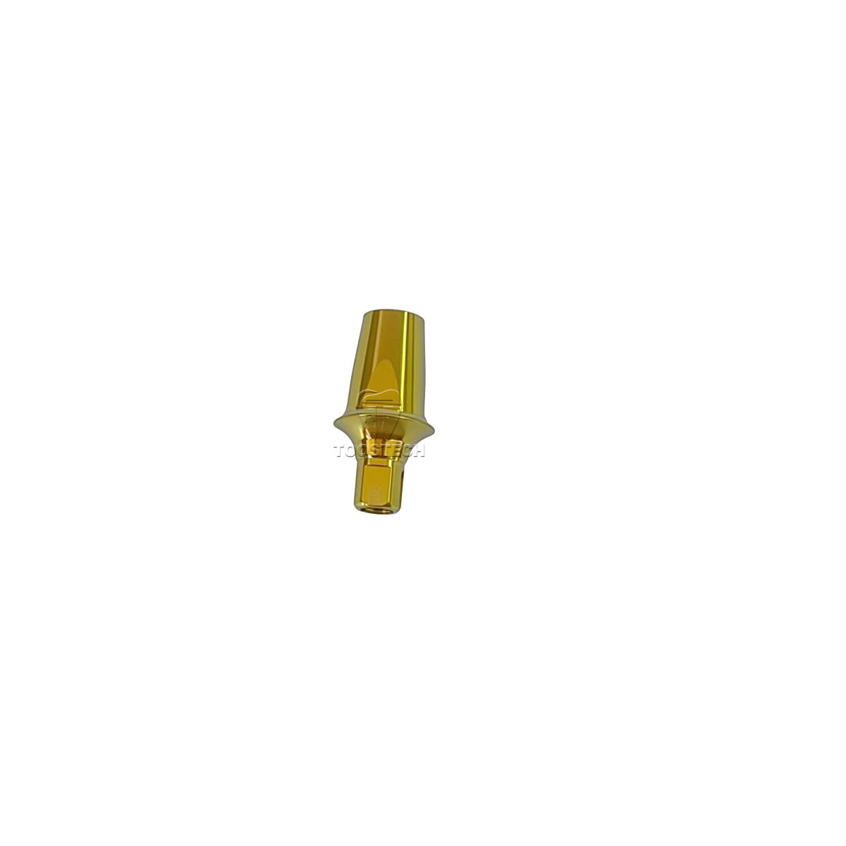 10pcs Titanium straight abutment fits to ITI Straumann Platform NC D5.0 GH1-3mm