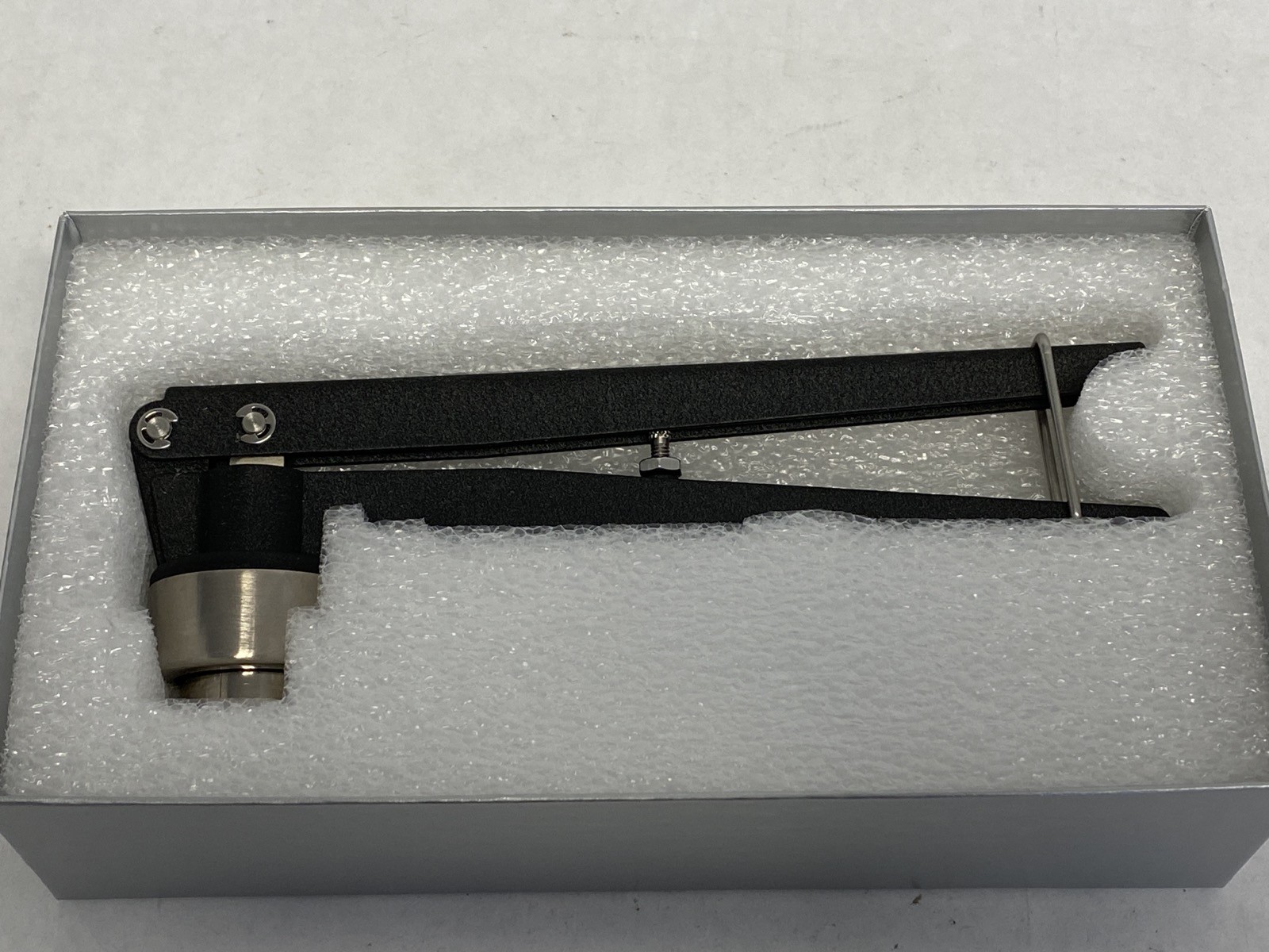 New CHEMGLASS 20mm SS Coated Metal Crimp Top Vial Hand Crimper Tool CG-4930-20