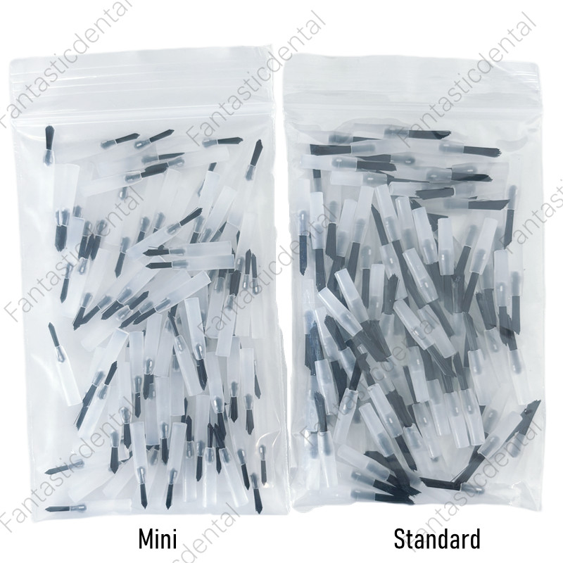 Dental Micro Brushes Tips Applicator Handle Brush Composite Resin Disposable