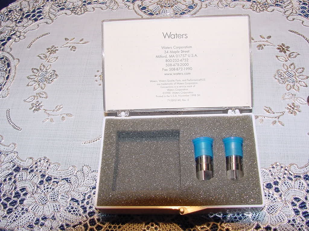 Two (2) Waters 700000253, PerformancePlus Check Valves S/S Cartridge, NEW!