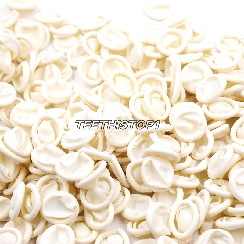 500 Pcs Scaler Handpiece Cover Sleeves Protective Dental Disposable Rubber Tooth