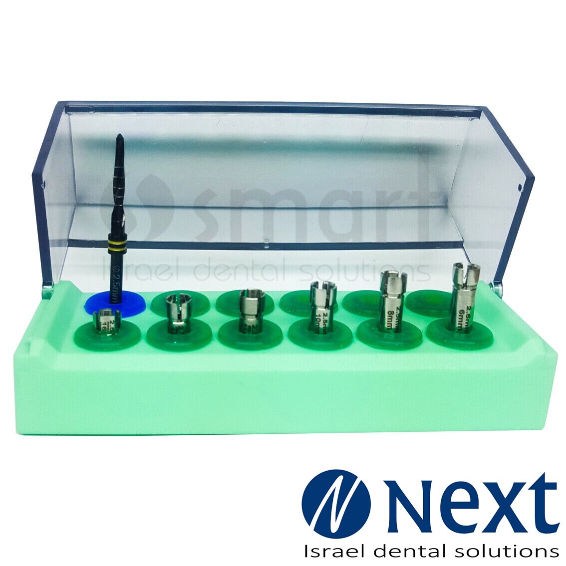 lot x 6 Drill Stopper Surgical conical Drill 2.5m autoclave box