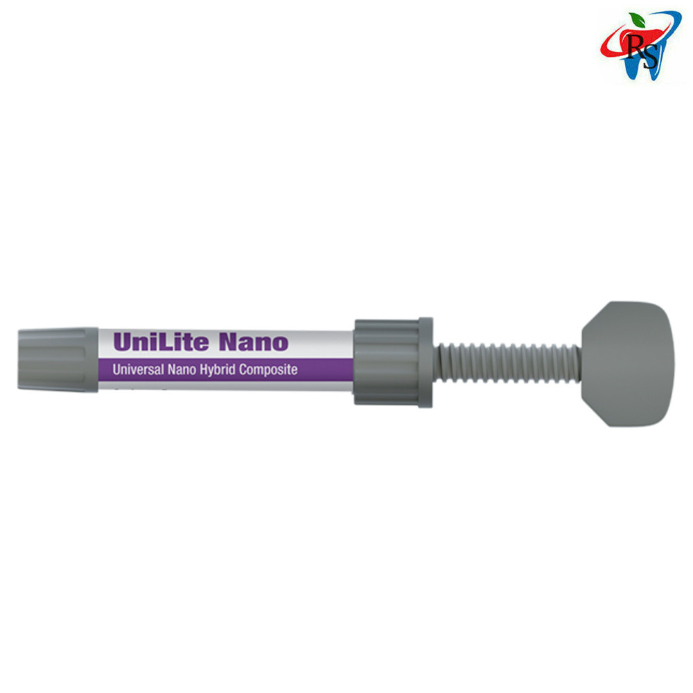 1x Dental Uni lte Universal Nano Composite Syringe 4g Pink Gum Color Restorative