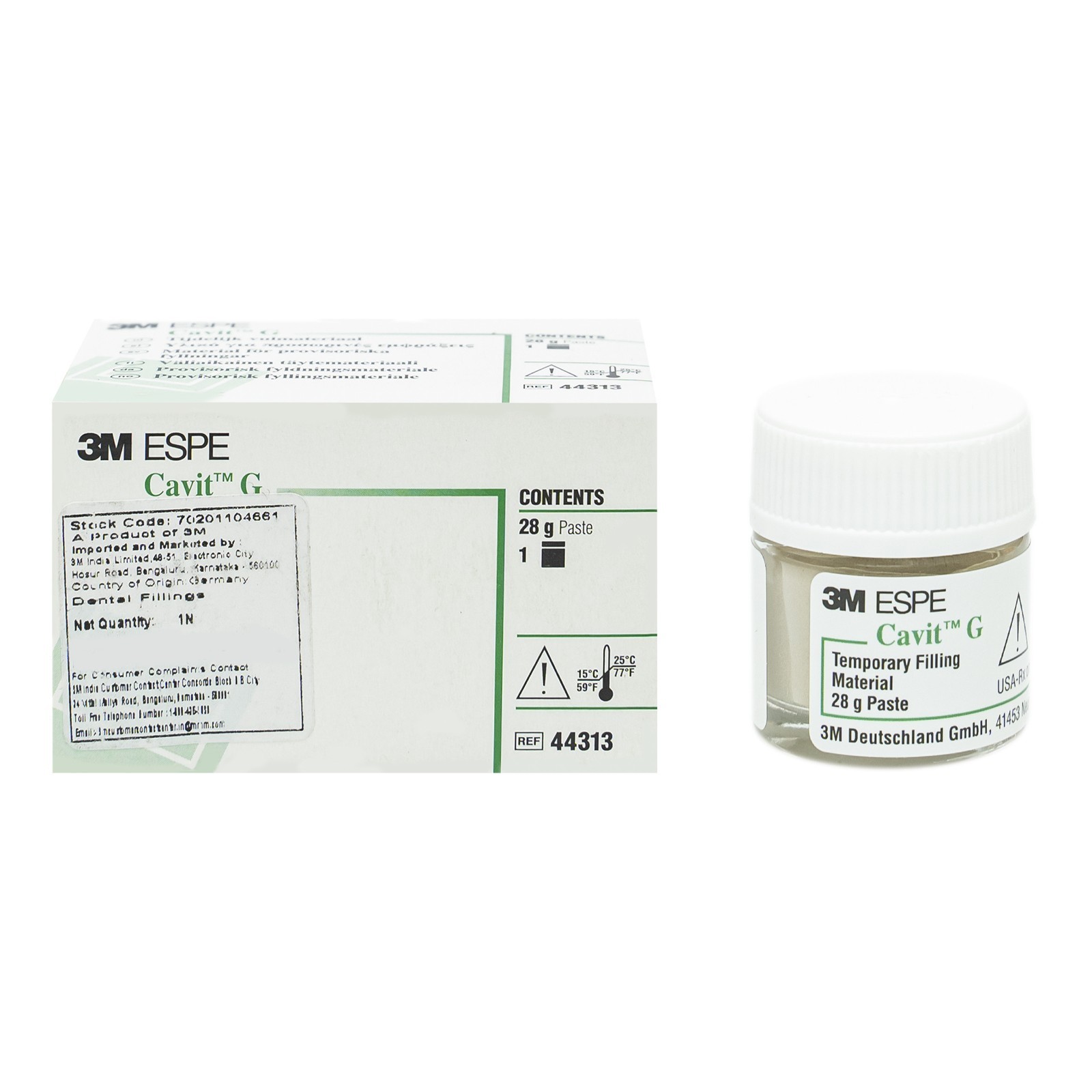 3M ESPE Cavit G Dental Temporary Filling Material 28gm Pack (Free Ship)
