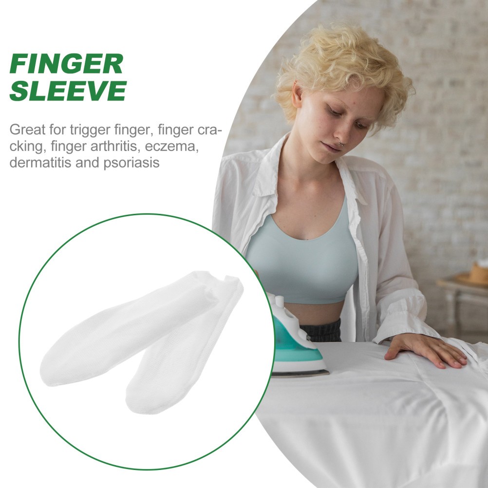 150 Pcs Finger Protectors for Writing Waterproof Cover Breathable Cots
