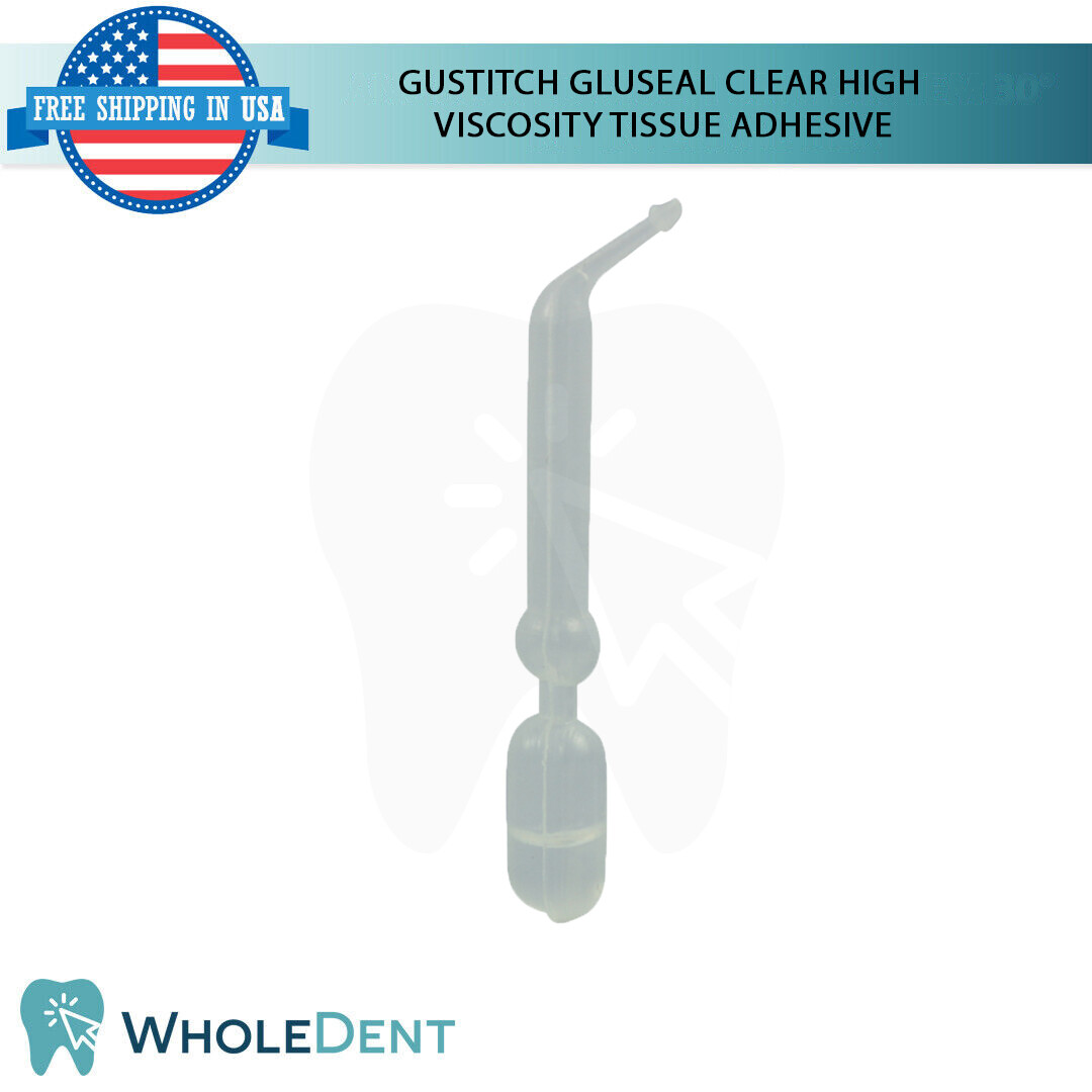Glustitch Gluseal Clear Oral High Viscosity Tissue Adhesive