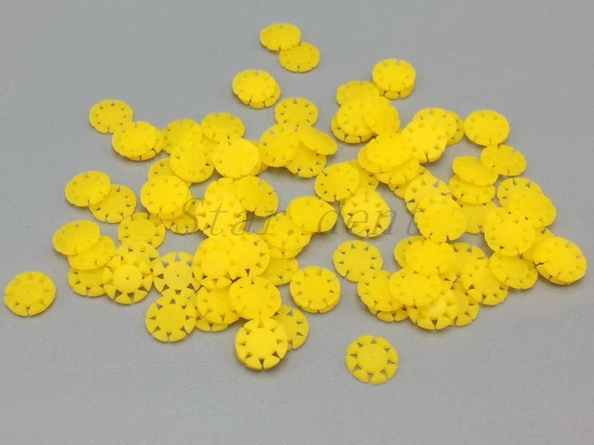 500pcs Dental Endo Files Stoppers Disinfection Counters Marking Circle Rings