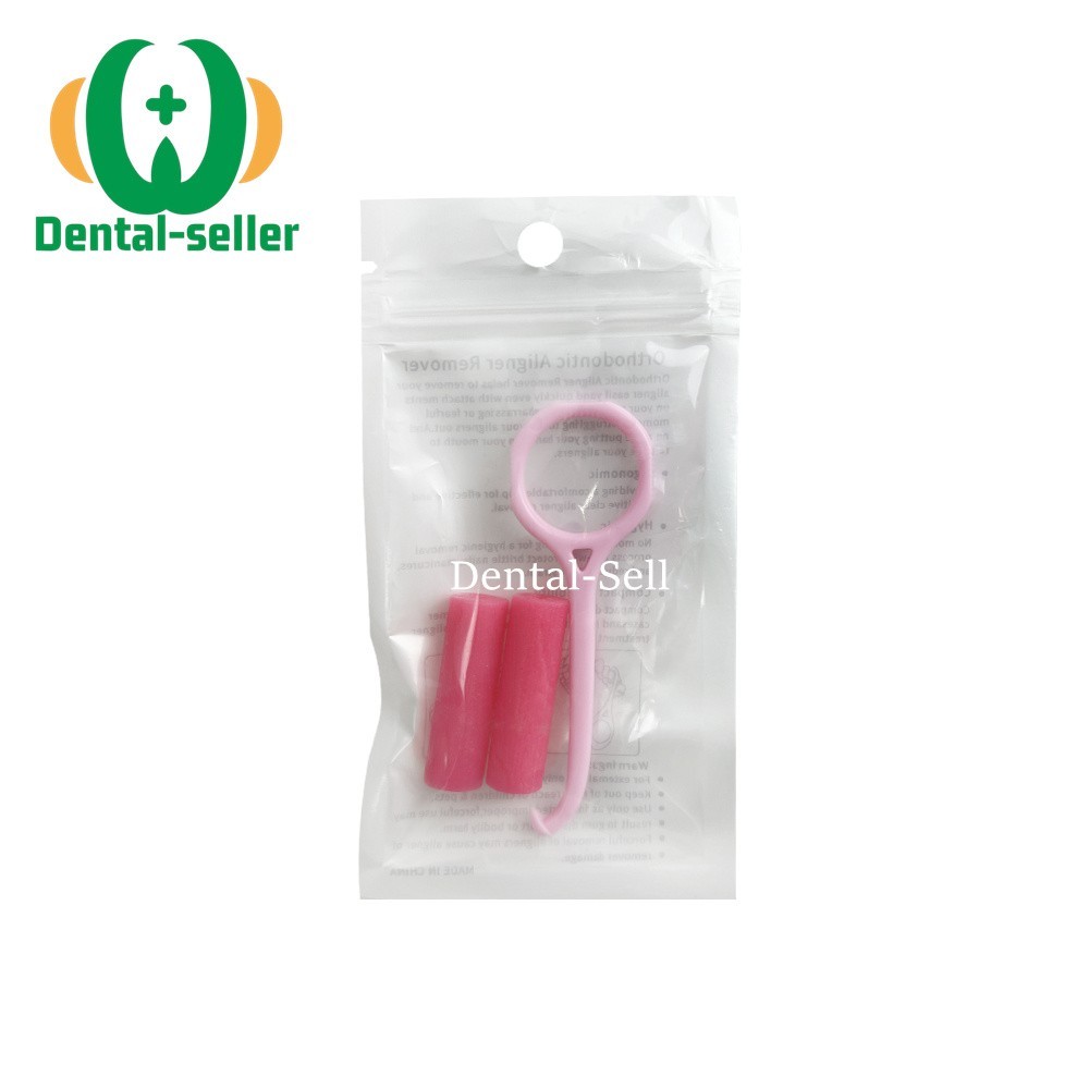 50 Packs Dental Aligner Chewies Clear Tray Retainer Seater Retriever Take Off
