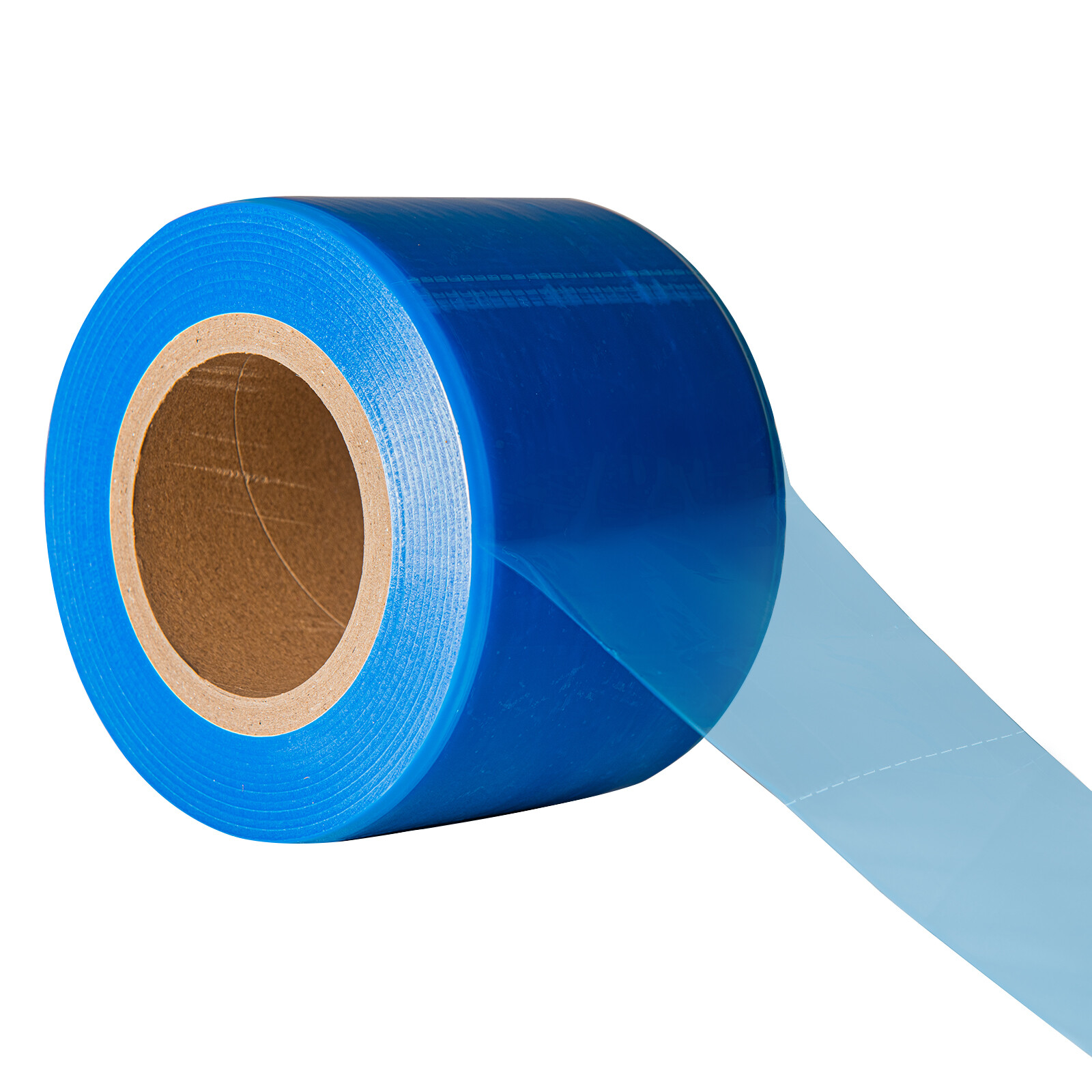 JMU Dental Barrier Film Roll Tape Adhesive 1200 Sheets Size 4″ x 6″ Blue