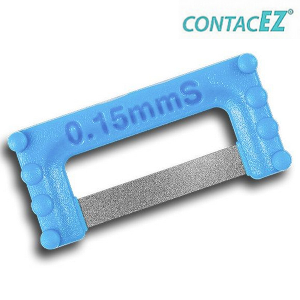 8pcs Dental ContacEZ Cyan Opener 0.15mm Set