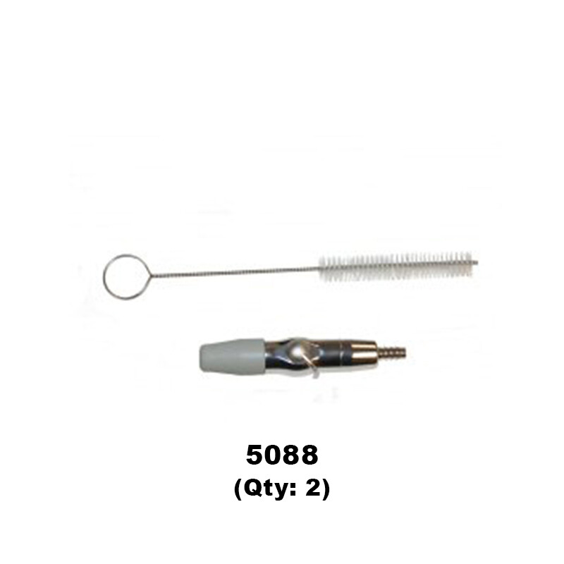 DCI Standard Autoclavable Saliva Ejectors w/Quick Disconnect (2 Pack) Dental