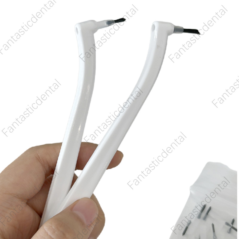Dental Micro Brushes Tips Applicator Handle Brush Composite Resin Disposable
