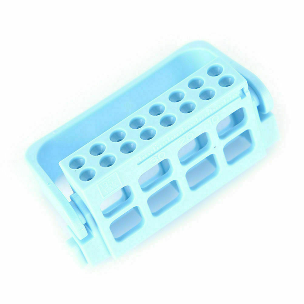 Dental Endodontic Block Measure Sterilize Endo Files Holder 16 Hole Autoclavable