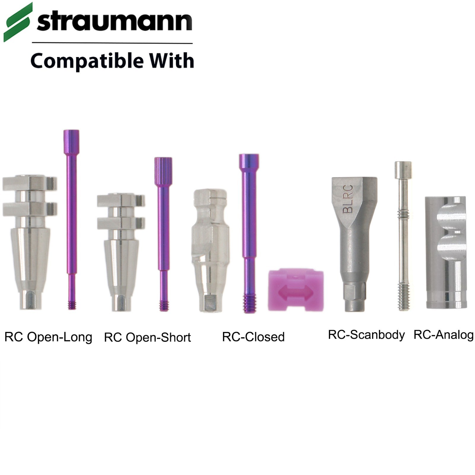 US Implant Transfer Coping RC Open Closed Tray Impression Coping for Straumann