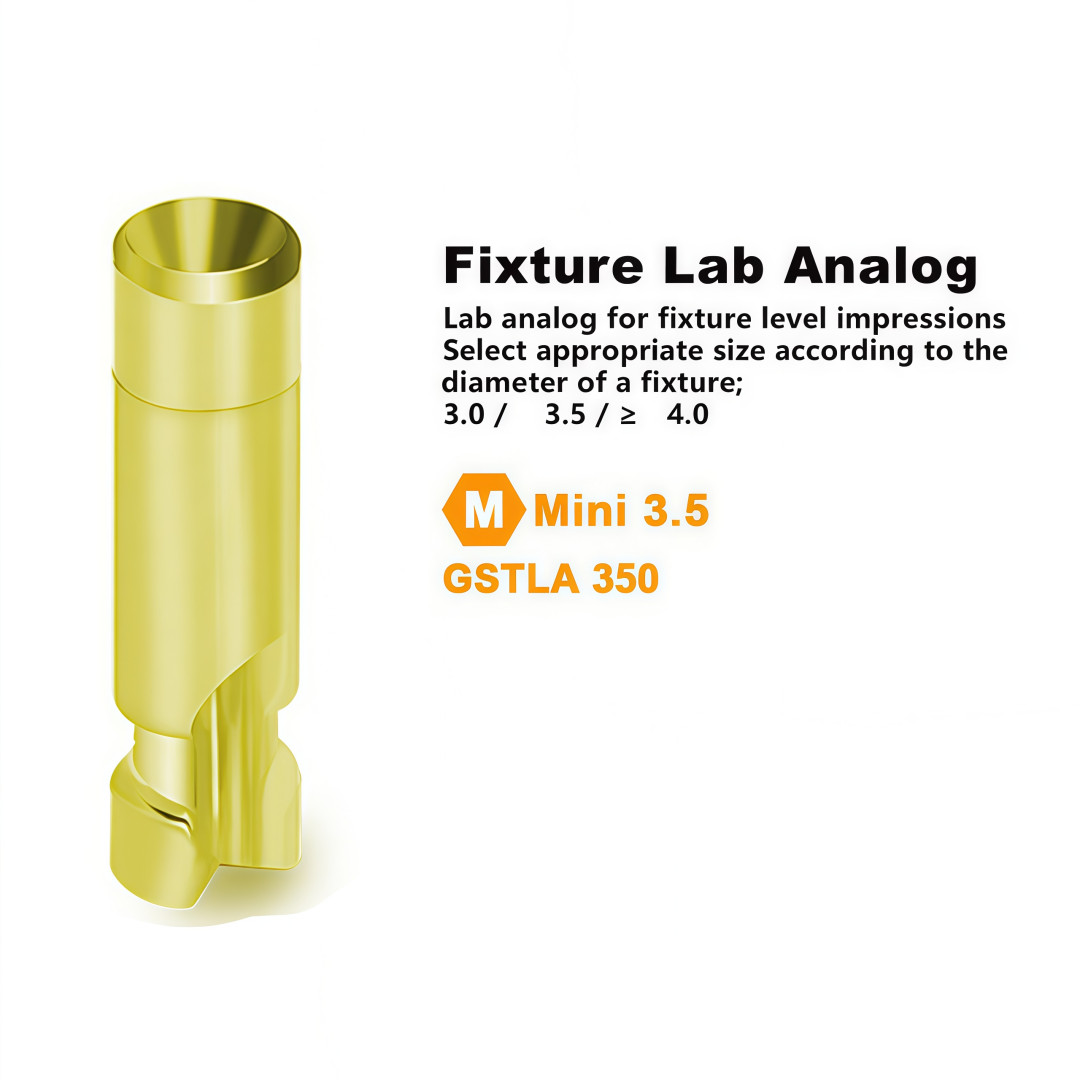 5Pcs Dental Lab Analog Fits OSS-TEM TS Fixture Analogs Mini/Regular US STOCK