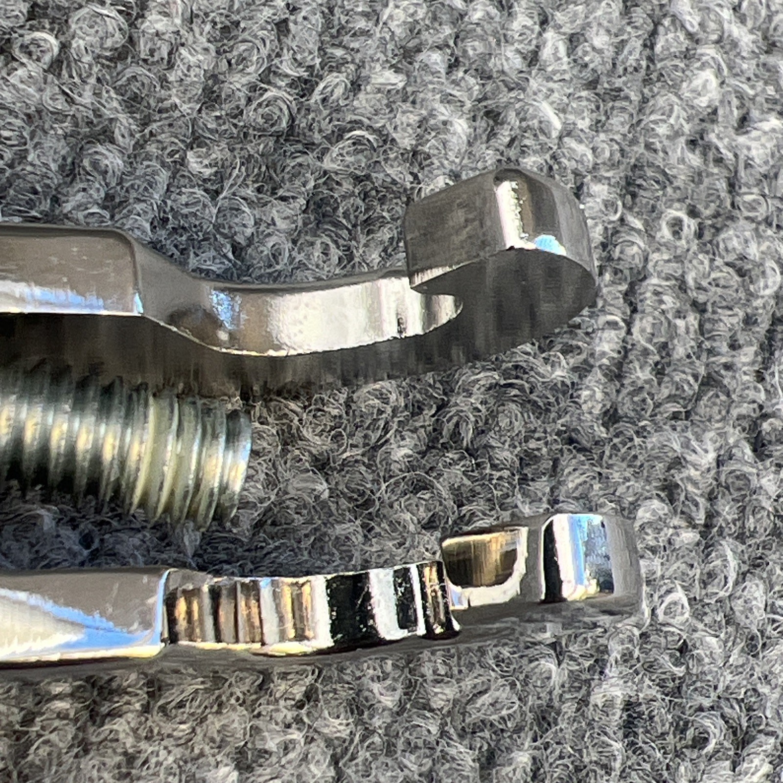 Lot of 6 – CHEMGLASS 1/2” Diameter Hook Connector CG-9262-01 (1/pk)