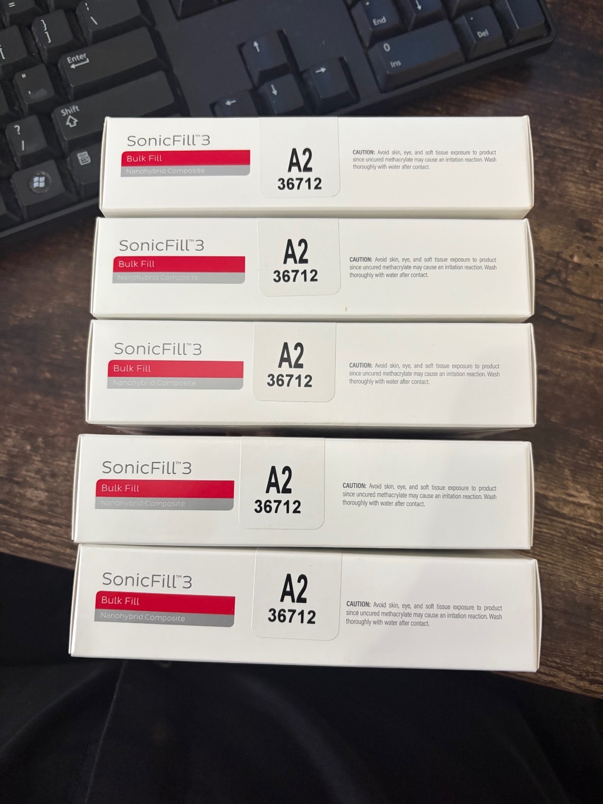 Kerr Dental 36712 SonicFill 3 Composite Unidose A2 20/Pk 0.25 Gm