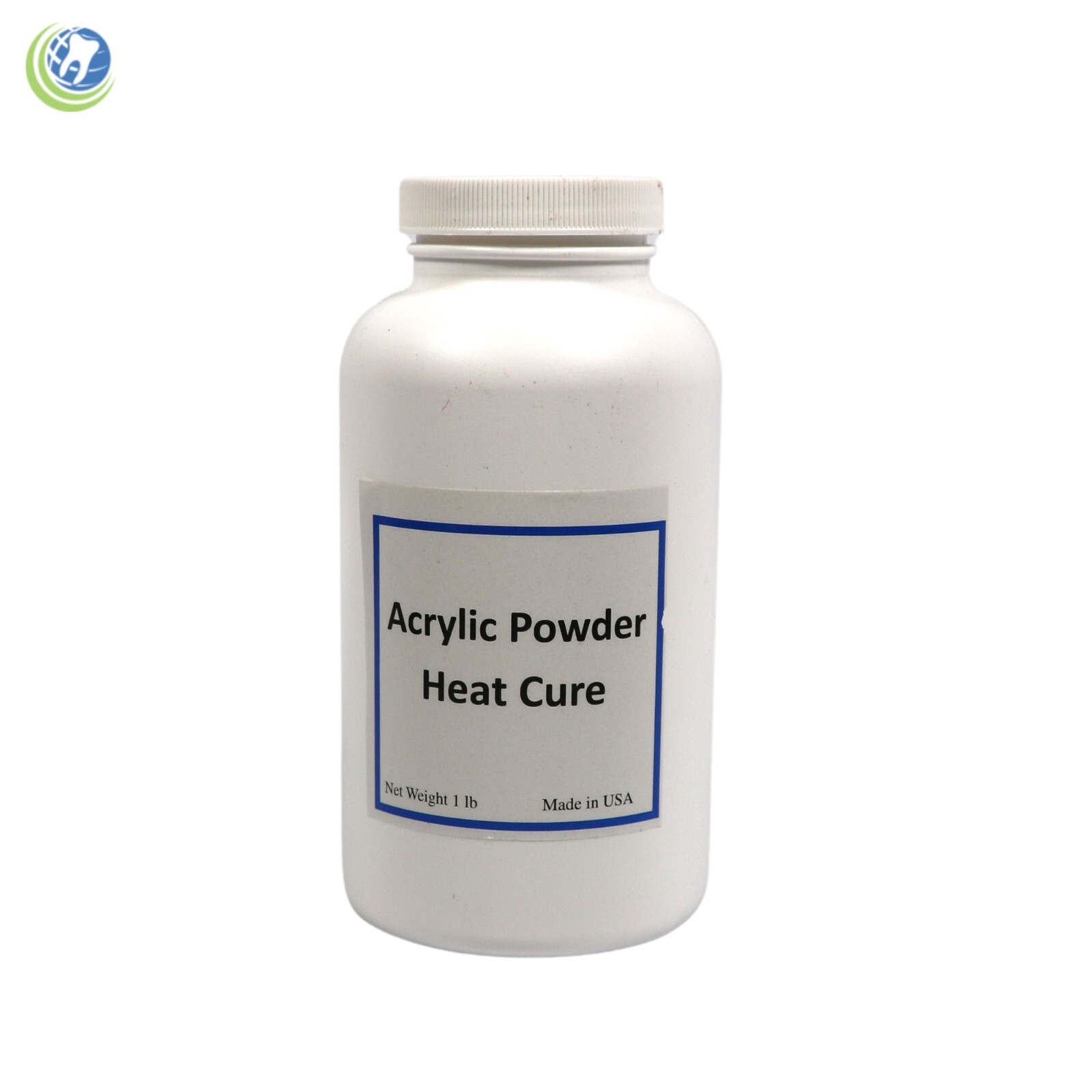 Dental Laboratory Dentist Heat Cure Acrylic Kit Dentures Light Pink Veined