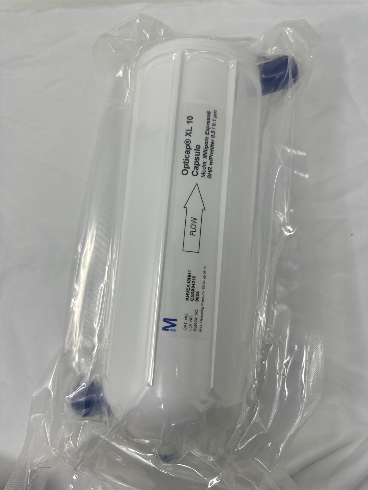 MILLIPORE Opticap 0.5/ 0.1 UM MILLAPORE EXPRESS XL 10 Capsule Filter KHVEA10HH1