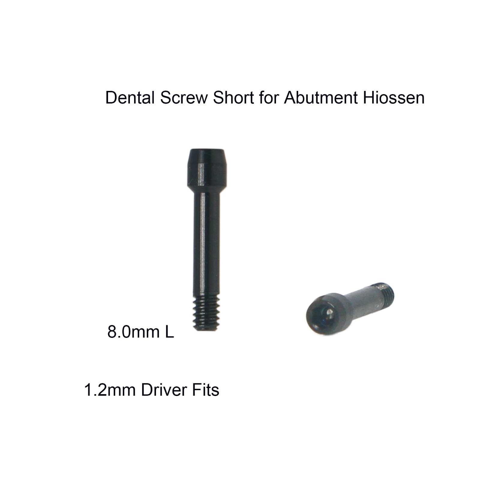 US Dental Straight Transfer Abutment Hiossen Mini replica screw 1-5.0mm conical
