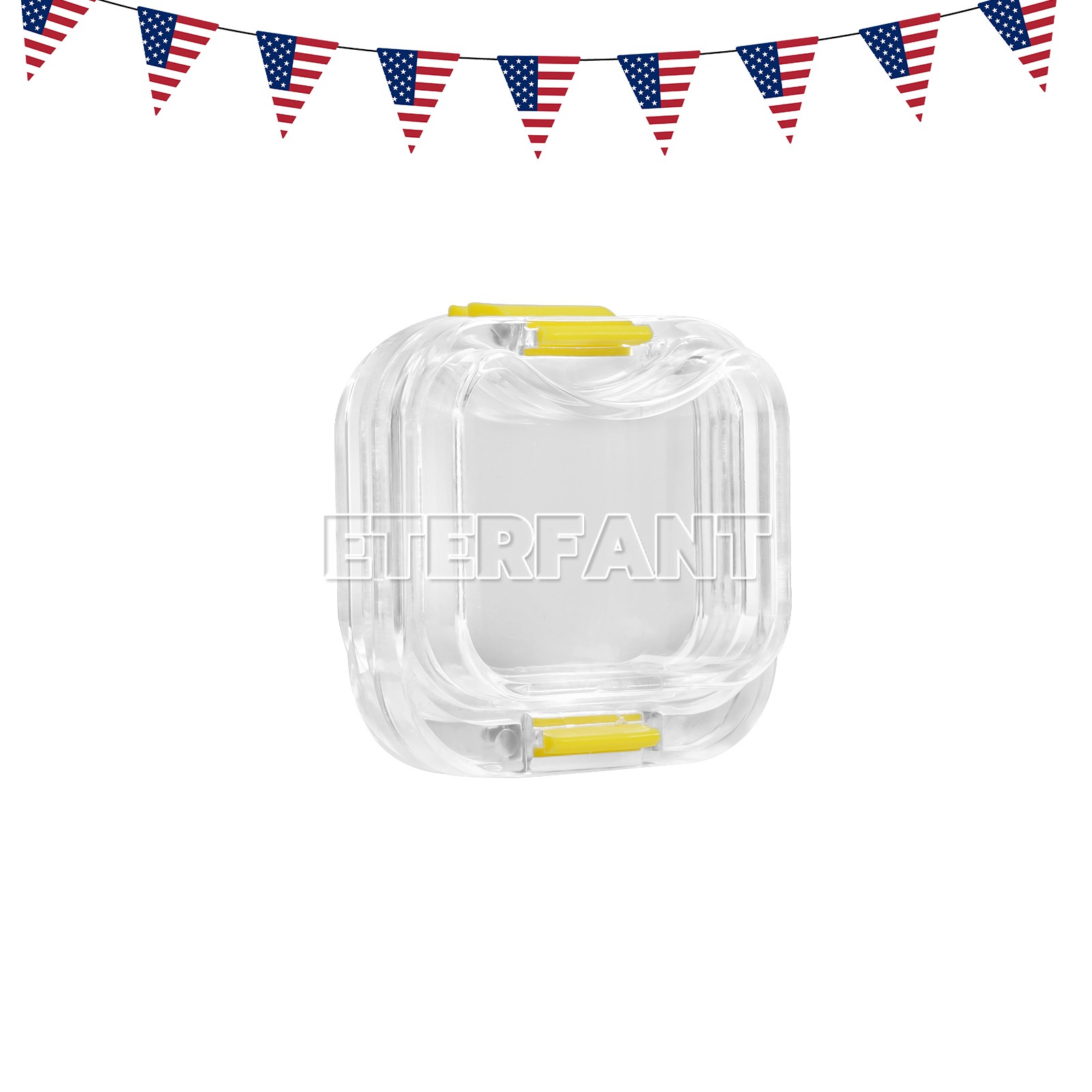 ETERFANT 100/500pcs Dental Crown and Bridge Pillow Box with Storage Display Box
