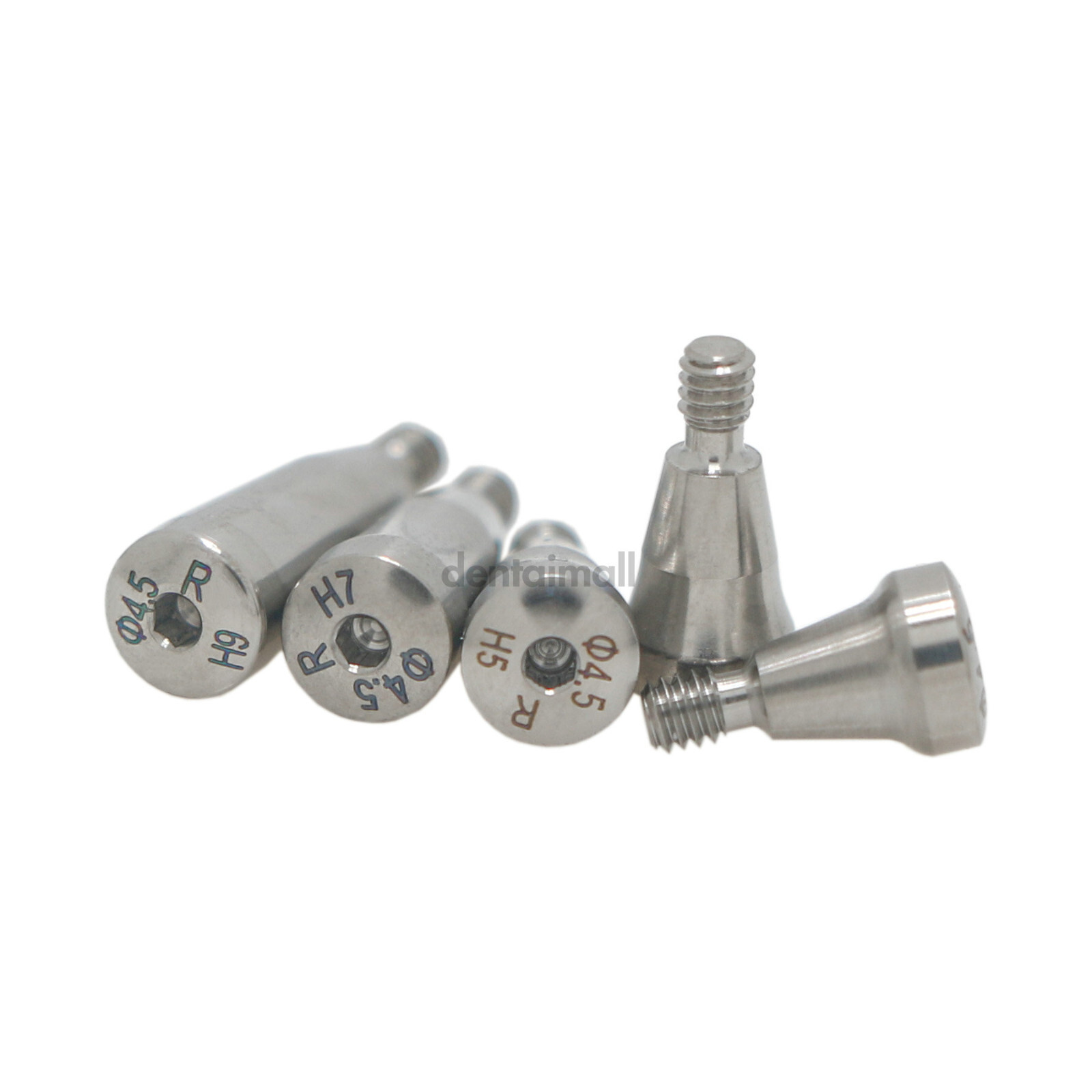 Dental Healing Abutment Lab Analog Mini Regular Platform Fits Osstem Hiossen