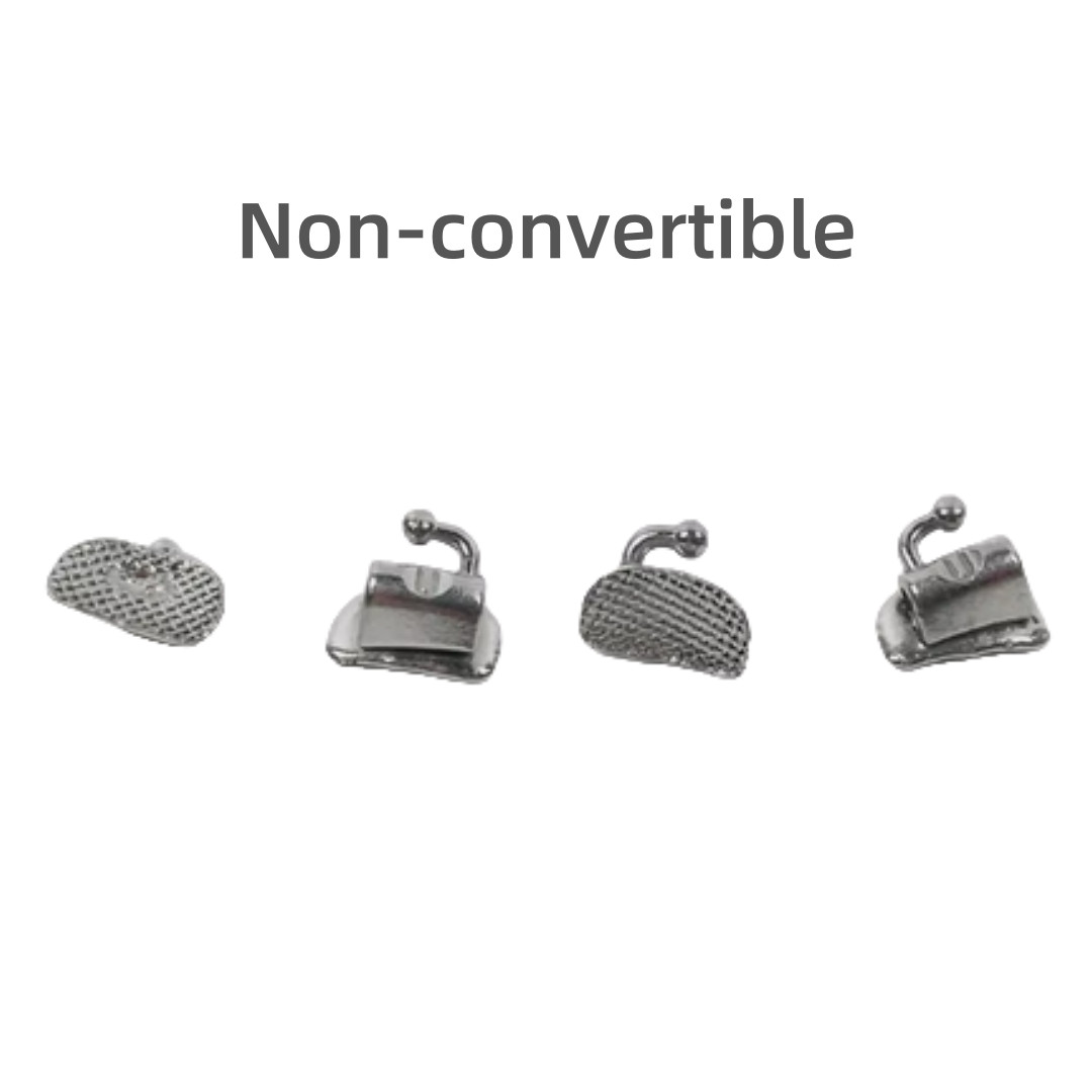 Dental Orthodontic Buccal Tube 2nd Molar Tubes MBT 022 Non-convertible Single