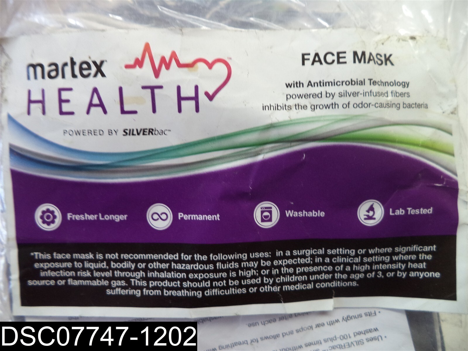 Qty=10: WestPoint Greay Basics Face Masks One Size 0288286226684