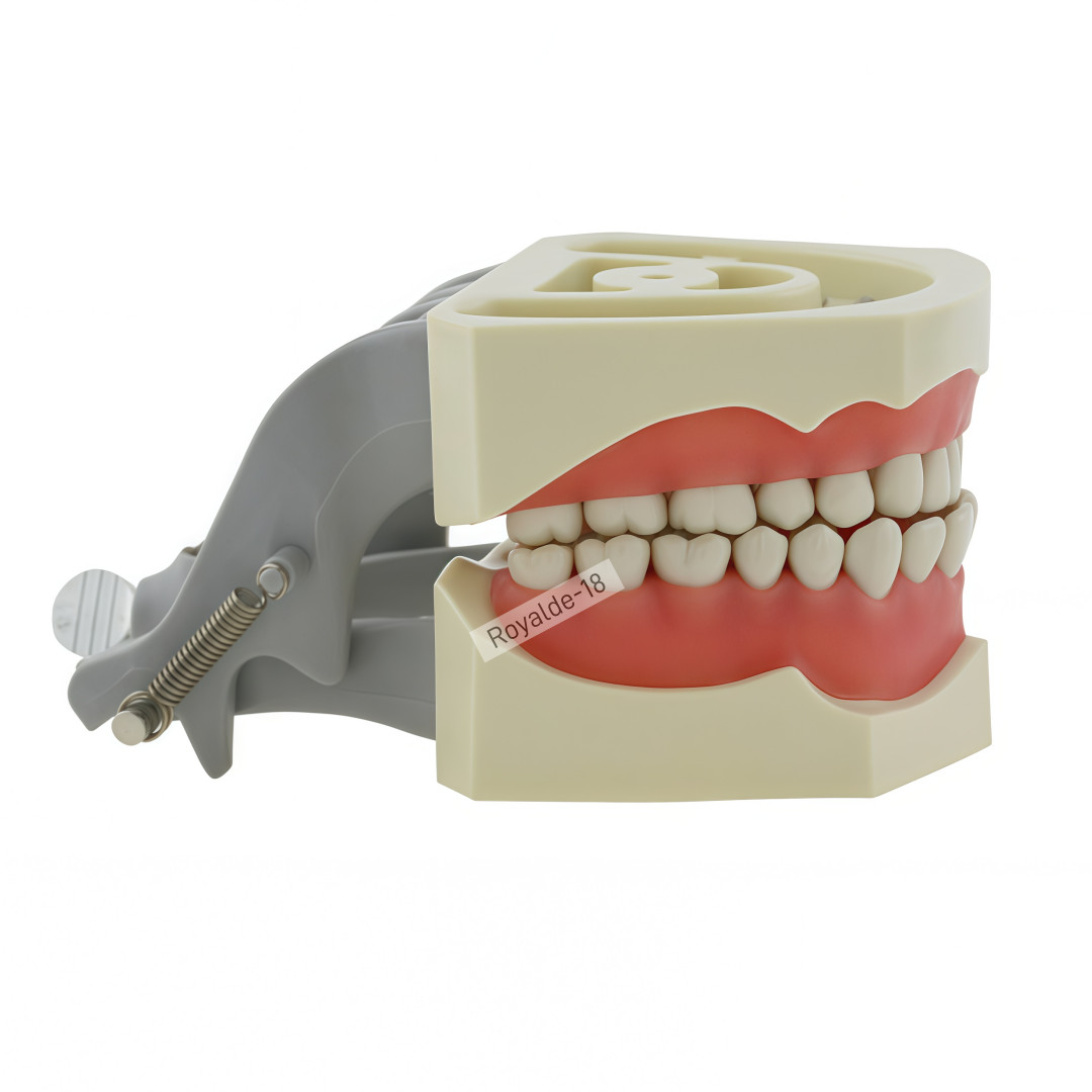 Fit Columbia 860 Dentoform Dental Typodont Model 32 Removable Teeth Soft Gingiva